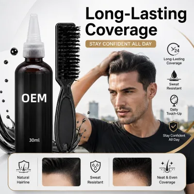Professional Scalp Concealer Cream and Scalp Dye for Instant Hairline Fill Scalp Dye Cream