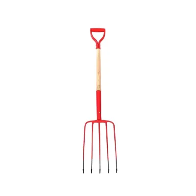 Good Quality D-Grip Metal Pitchfork Stainless Farm Steel Fork Hay Grapple Fork