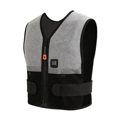 Detachable and Machine Washable Chip-cooling the Fifth Generation Cooling Vests for Outdoor Work and Exercises Plus-model