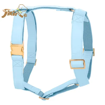 No Pull Colored Leather Pet Dog Harness