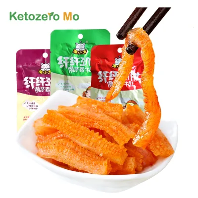 Spicy Flavor Non-Fried Instant Food Chili Pepper Chinese Konjac Products Spicy Healthy Snacks for Workout