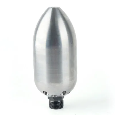 YS High Pressure Nozzle to Dredge Sewage Water Rat Mine Ceramic Nozzle, 250L Mine-Shaped Pipe Cleaning Car Accessories