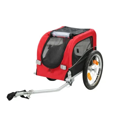 Popular 2-in-1 Bike Camper Bike Bicycle Trailer Hitch with 2 Seats