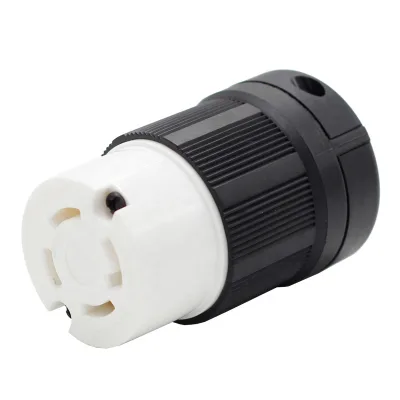 NEMA L15-30 30A 250V Industrial Grade Twist Locking Female Plug 4-Prong Electrical Component