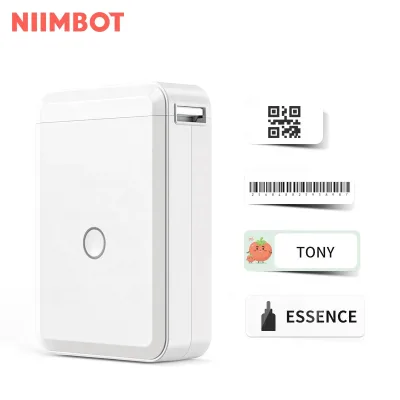 New Product Niimbot D110 Smartphone Label Printer 15mm Barcode logo Printer for Adhesive Sticker With PSE KC BSCI CE Certificate