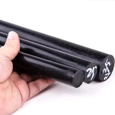 Factory Ptfe Rod and Sheet Custom Bendable Plastic Rod Nylon Bar PA Plastic Black Nylon Rods