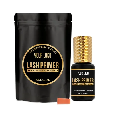 Custom Private Label Best Scented Lash Primer for Eyelash Extension to Achieve Longer Retention