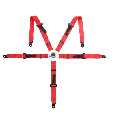 SAINUO Customized 5-Point Racing Seat Belt 2inch 3Inch CamLock Buckle Steel Safety Belt E-Mark Certified Volvo Cars Polyester