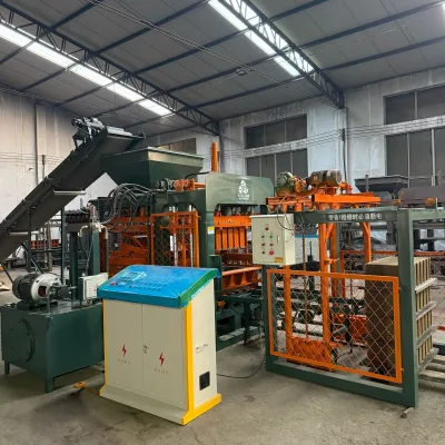 QT4-15 Full Automatic Marble Block Cutting Machine Hydraulic Making Block Machine in Ghana Cameron Africa with Factory Price