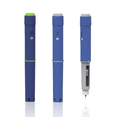 Disposable Plastic Insulin Pen Self-Injection Aid Device for Personal Healthcare Veterinary Syringe Needle Included
