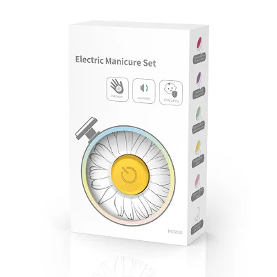 Electric Baby Nail Trimmer Kid Nail Polisher Tool Infant Manicure Scissors Baby Hygiene Kit Baby Nail Clipper Cutter for Newborn