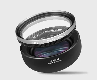 High Quality 100mm Star 8 Line Sigma Macro Lens for Shooting Photo Video Live Stream