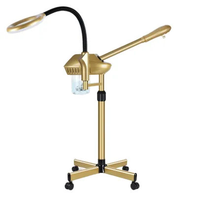 2-in-1 Single Tube Hot Facial Steamer Hot Spray Beauty Machine Professional Hydrating Hot Steamer for Beauty Salon