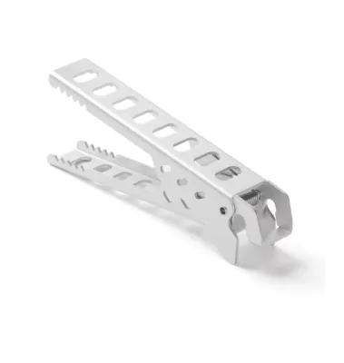Aluminium Anti-hot Alloy Clip Bowl Gripper Holder Camping Pot Pan Handle Kitchen Accessories
