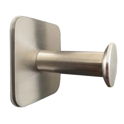 Stainless Steel Headphone Hook Stand, Sticky Headset Hanger - Adhesive Headphone Holder Hook Mount, Headset Holder Clip Wall