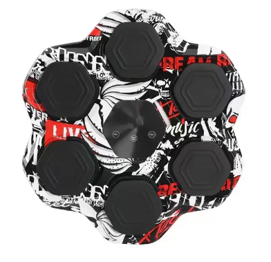 Intelligent Punching Boxing Machine 6 Posing Pieces Completely Fitting Human Body Touch Screen Button Bluetooth Link Massage Gun