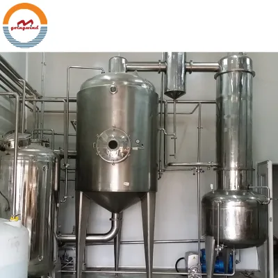 Tomato Paste Falling Film Evaporator Tomato Concentrate Sauce Single Effect Vacuum Concentrator Manufacturing Machine for Sale