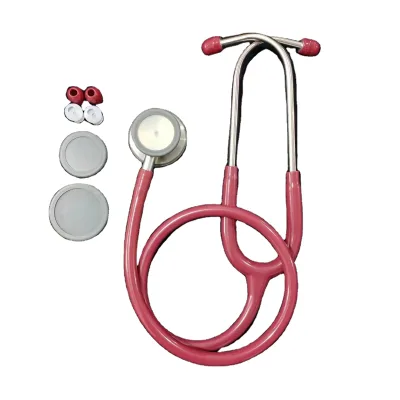 Obstetrical Professional Manual Stainless Steel Double Head Stetoscope with Tunable Diaphragm for Hospital Use