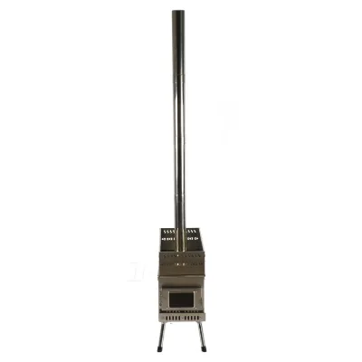 Sauna Stove Wood Burning Sauna Stove for Picnic Camping Tent Folding Portable with Window