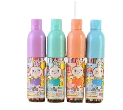 CHXN Watercolor Pen 12 Color Creative Drifting Bottle Watercolor Pen Environmentally Friendly Washable Painting Brush Art Pen