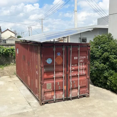 Freezer Solar 20ft Container Cold Room for Meat Storage Complete Equipment Factory Direct Solar Powered Walk in Cooler