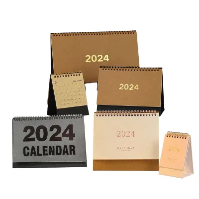 Happy New Year Desk Calendar Calendar for Desk Monthly and Weekly Sublimation Desk Calendar
