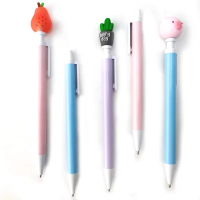 New Hot Sell Free Sample Millennium Korea Kids Auto Pencils with logo Custom Printed 0.3mm Mechanical Pencil Luxury for Student