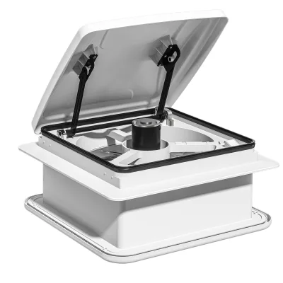 Caravan Skylight RV Accessories Motorhome Exhaust Fan Electric RV Roof Vent Fan with Remote Control