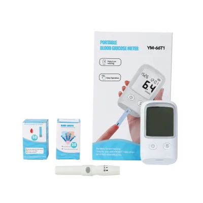 Best Selling Products 2025 Medical-grade Monitor Minimally Invasive test Strip Blood Glucose Meter Medical Supply (25 Sets)