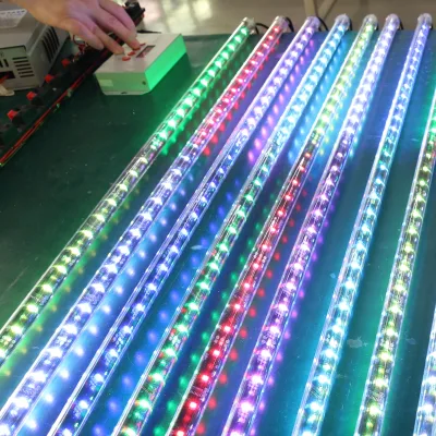 Customizable DMX IP68 Addressable LED Light Bar System RGB Meteor Light for DJ Stage Landscape for Bar Stage Landscape