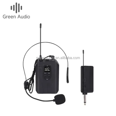 GreenAudio GAW-E67 Wireless Headset Microphone Lavalier Mic for Host Church Teaching