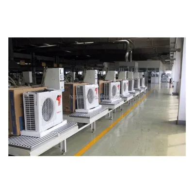 Automatic Split Air Conditioner Production & Assembly Line with PLC+Touch Screen Control and Customizable Sizes