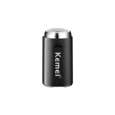 Electric Men's KM-C51 Waterproof Mini Power Razor with Floating Head Adjustment 50-Minute Runtime Includes Batteries