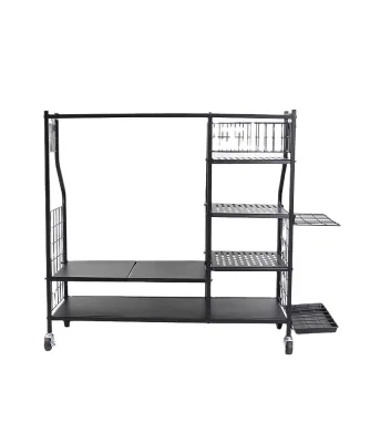Factory Price Wholesale Golf Club Storage Rack for Household the Golf Bag Storage Rack