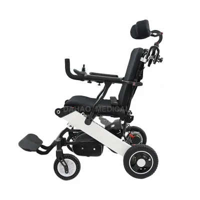 China Factory Motorized Wheelchair Functional Double Side Lithium Batteries Electric Wheel Chair