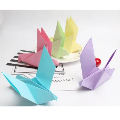 100pcs White Handmade Folk Art Origami Doves Europe Love Theme Wedding Party Decorations Bday Bridal Shower DIY Custom Size
