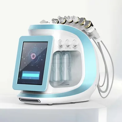 2024 Trend 8-in-1 Hydrodermabrasion Facial Machine Home Oxygen Water Jet Microdermabrasion for Breast US Plug Skin Care