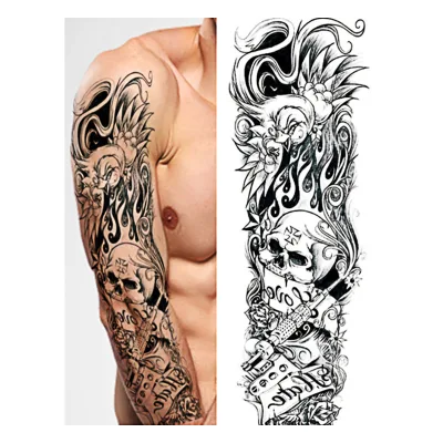 Popular Custom Tattoo Sticker Temporary Permanent Lasting Body Dragon Tattoo Sticker Supplies