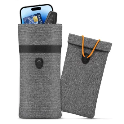 Signal Blocker Faraday Bag Anti-Radiation Credit Card GPS GSM Wifi Cellular RFID Mobile Phone 5G Signal Blocking Pouch