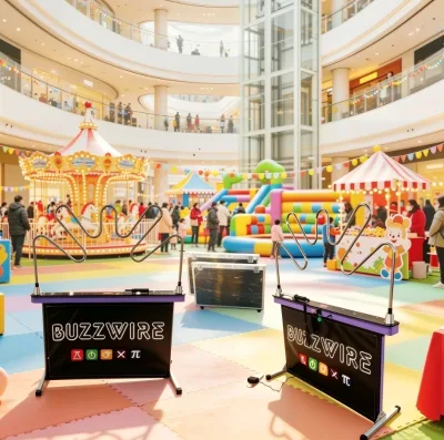 Custom Wholesale Interactive Games Wacky Wire Game with CE FCC for Carnival Events Rental