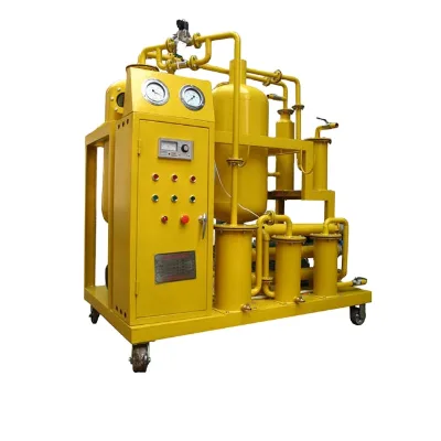 Aging transformer insulating oil transformer oil regeneration plant