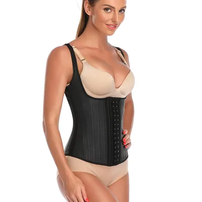 Dropshipping Plus Size Fajas Colombianas 25 Steel Bone Waist Trainer Private Label Ann Chery Hot Selling