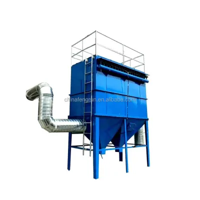 Quiet 7.5kw/5kw Pulsed Jet Dust Collector with Strong Air Bag Filter for Gypsum Tile Dust Collection-Gas Disposal Machinery