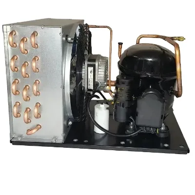 Retekool 1/2HP Eco-Friendly 220-240V Gas Powered Condensing Unit for Refrigerator Parts Household Freezer with 1 Year Warranty