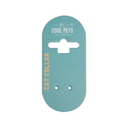 Custom Logo Cat Collar Hanger Garment Clothing Hang Tags
