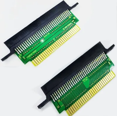FOR NES Game Card to Famicom FC Adapter 72 Pin to 60 Pin Replacement Parts
