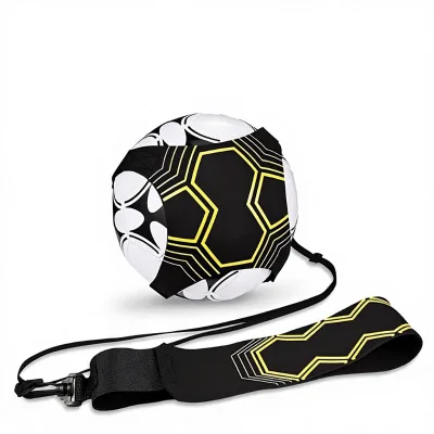 Primary Middle School Students Dribbling Assistant Elastic Revolving Band Soft Neoprene Soccer Training Set
