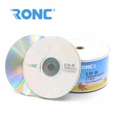 Sample Free Empty cd  52X / 700mb Storage Capacity Printable Blank cd