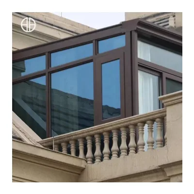 Custom Luxury Balcony Glass Room Sun Room Uv Protection Aluminum Insulated Glass Sun Rooms