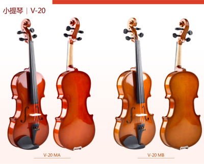 Wholesale Guangzhou Violin 4 4 Violin with case Violin Instrument String